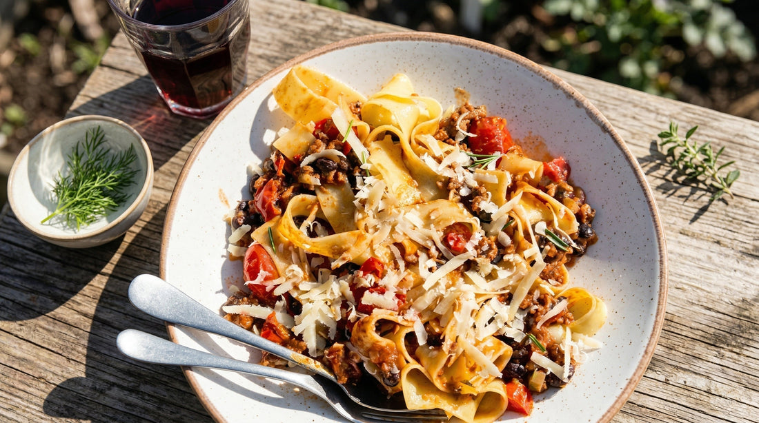 Black Bean Bolognese