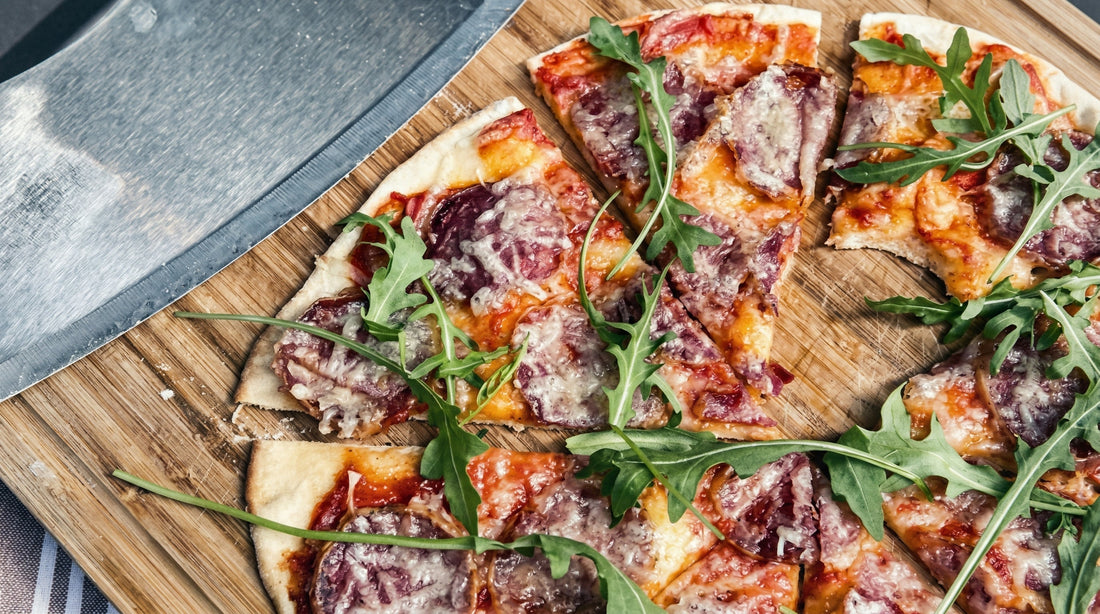 Pizza Fuet four Cheese