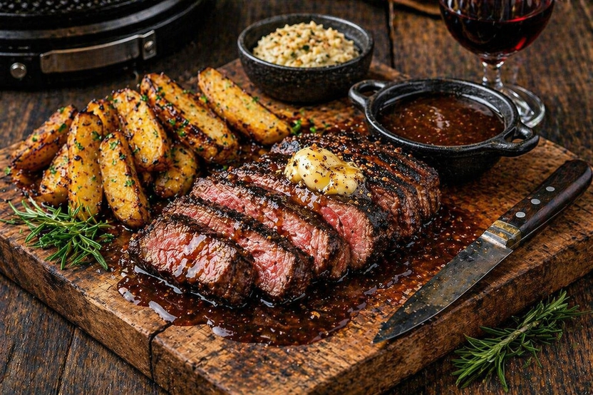 Prime Dry-Aged Ribeye met Miso jus – Grill Guru