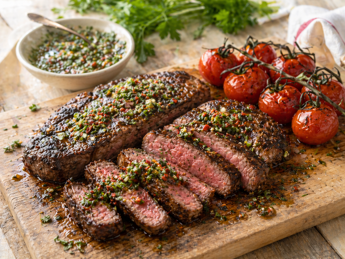Entrecote with Chimichurri